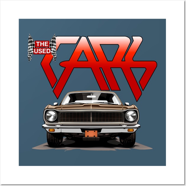 Rocking to The Cars in your Ford Maverick! Wall Art by TotallyPhilip